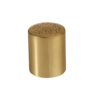 Tapa de perfume Zamac personalizada