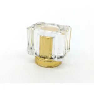 Tapa de perfume de plástico de forma cuadrada de moda