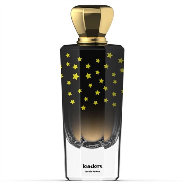 Frasco de perfume de vidrio de 100 ml con tapa de zamac